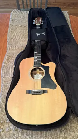 GIBSON GENERATION COLLECTION EC ACOUSTIC ELECTRIC GUITAR  W/ORIGINAL SOFT CASE