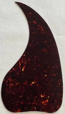 NEW GREAT - FOR FIT GIBSON J-45 GUITAR PICKGUARD ADHESIVE BACK BROWN TORTOISE