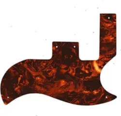 WD CUSTOM PICKGUARD FOR GIBSON 1961-1970 SG SPECIAL #05F FAUX TORTIOSE