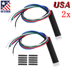 2X CONNECT ADAPTER CONTROL BOARD PCB PICKUP WIRE CONNECTOR PLUG FOR GIBSON QUICK