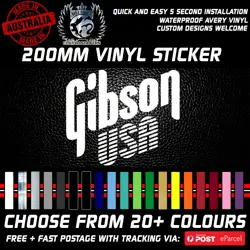 GUITARS VINYL STICKER