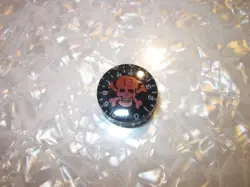 GUITAR SPEED CONTROL KNOB RED SKULL HEAD FITS LP/SG GIBSON/EPIPHONE GUITARS