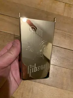 COVER ONLY FOR GIBSON NICKEL MAESTRO VIBROLA TREMOLO 4 SG FIREBIRD GUITAR SCREWS