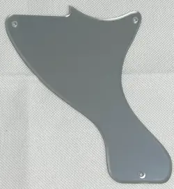 SILVER MIRROR 1-PLY FOR FIT GIBSON LP JR.LES PAUL JUNIOR STYLE GUITAR PICKGUARD