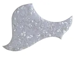 PICKGUARD FOR GIBSON SONGWRITER ACOUSTIC GUITAR SELF ADHESIVE-CRYSTAL-WHITEPEARL