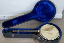 ANTIQUE BANJO GIBSON MASTERTONE 4 STRING W/ RESONATOR