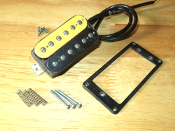 GIBSON 1980 ZEBRA SHAW ERA DIRTY FINGERS HUMBUCKER NECK PICKUP