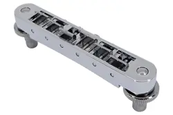 LEFT HANDED NASHVILLE TUNE-O-MATIC BRIDGE - CHROME - FITS GIBSON GUITARS