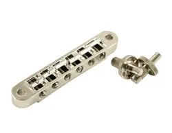 KLUSON STANDARD NASHVILLE TOM BRIDGE ZINC NICKEL (U.S. MADE) FITS GIBSON KNTOM-N