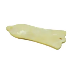 YELLOW PEARL GUITAR TRUSS ROD COVER 2 HOLE FITS FOR GIBSON LES PAUL