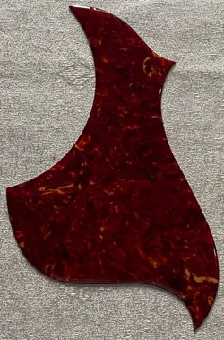 ACOUSTIC GUITAR SELF ADHESIVE SHEET FOR FIT GIBSON SONGWRITER STYLE,CRYSTAL RED
