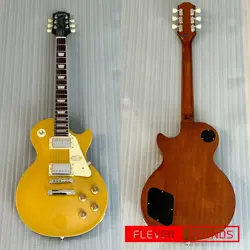 EPIPHONE INSPIRED BY GIBSON LES PAUL STANDARD 50S METALLIC GOLD W/GIG BAG