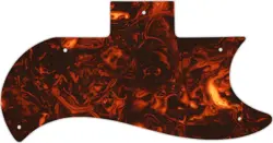 WD CUSTOM PICKGUARD FOR GIBSON 1961-1970 HALF FACE SG #05F FAUX TORTIOSE