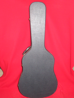 TKL BLACK TOLEX DREADNOUGHT ACOUSTIC GUITAR HARDSHELL CASE
