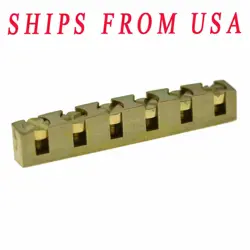 43MM HEIGHT ADJUSTABLE BRASS GUITAR NUT FOR GIBSON LP/LP SG ELECTRIC GUITAR