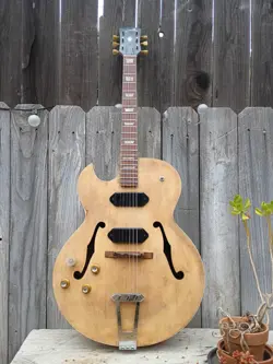 VINTAGE LEFTY GIBSON HOLLOWBODY GUITAR PROJECT