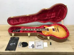 2024 GIBSON LES PAUL STANDARD '60S UNBURST ELECTRIC GUITAR WITH HARD SHELL CASE