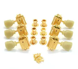 GROVER GOLD 3 3 VINTAGE DELUXE TUNERS FOR GIBSON®/EPIPHONE® GUITAR 135G