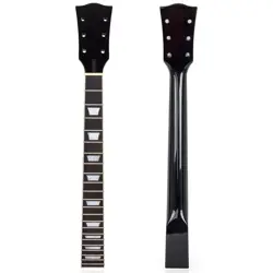 22 MAPLE ELECTRIC GUITAR HANDLE AND NECK FOR GIBSON LES PAUL LP (BLACK)