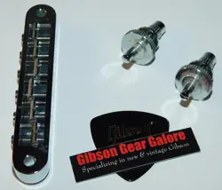 GIBSON LES PAUL BRIDGE NASHVILLE RELIC CHROME TUNE-O-MATIC GUITAR PARTS SG PW G