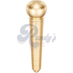 HOSCO BRIDGE PINS - BRASS (6-PACK) - FITS GIBSON