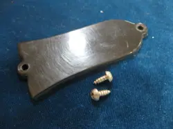 VINTAGE 1960'S 1970'S GIBSON GUITAR OR BASS TRUSS ROD COVER WITH SCREWS