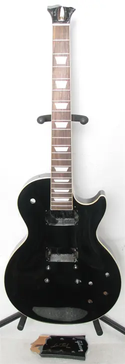 GIBSON LIMITED EDITION LES PAUL STANDARD 50S GUITAR EBONY HUSK ONLY