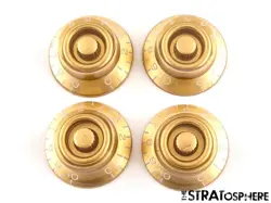 EPIPHONE LES PAUL STANDARD 50S, GUITAR CONTROL KNOBS, GOLD