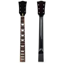 BLACK 22 FRETS GUITAR NECK ROSEWOOD FINGERBOARD FOR GIBSON LES PAUL LP