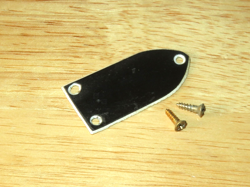 GRETSCH 1953 BLACK 2 PLY  TRUSS ROD COVER
