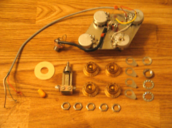 GIBSON 2023 USA NICKEL LES PAUL STANDARD ELECTRONIC CONTROL POTS HARNESS