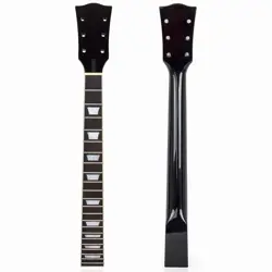 22 FRET ELECTRIC BLACK GUITAR NECK ROSEWOOD FOR GIBSON LES PAUL LP REPLACEMENT