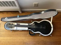 EPIPHONE LES PAUL GOTH ELECTRIC GUITAR - W/ GIBSON HARDSHELL CASE