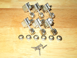 FENDER 2021 MIJ GOTOH  NICKEL VINTAGE LOCKING TUNERS W/ OVAL KEYS JAPAN