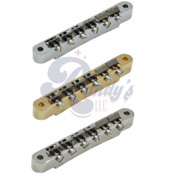 ADVANCED PLATING | ABR-1 BRIDGE W/ NOTCHED TITANIUM SADDLES - FITS GIBSON