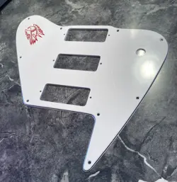 W/B/W PICKGUARD FOR GIBSON 2015 NON REVERSE FIREBIRD LIMITED EDITION + DECAL