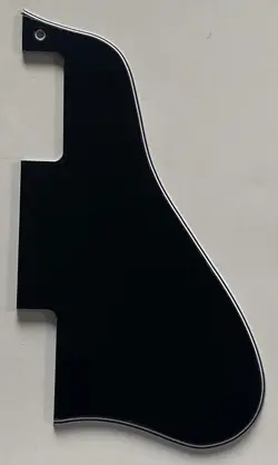 FOR FIT GIBSON ES-335 SHORT STYLE GUITAR PICKGUARD 4 PLY BLACK