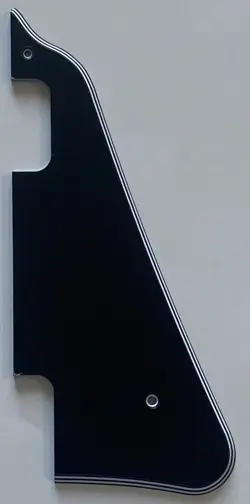 FOR FIT GIBSON EPIPHONE LES PAUL LP P90 STYLE GUITAR PICKGUARD 5 PLY BLACK