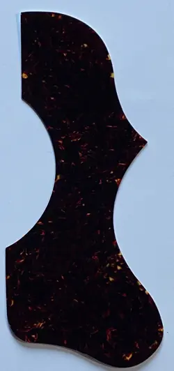 SELF ADHENSIVE PICKGUARD BROWN TORTOISE FOR GIBSON J185 ACOUSTIC GUITARS