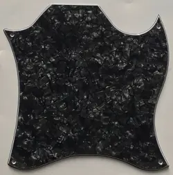 FOR FIT US GIBSON SG STANDARD BLANK FULL FACE STYLE GUITAR PICKGUARD BLACK PEARL