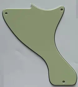 FOR FIT GIBSON LP JR. LES PAUL JUNIOR STYLE GUITAR PICKGUARD 3 PLY VINTAGE GREEN