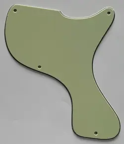 FOR FIT GIBSON LES PAUL JUNIOR 1958 STYLE GUITAR PICKGUARD 3 PLY VINTAGE GREEN