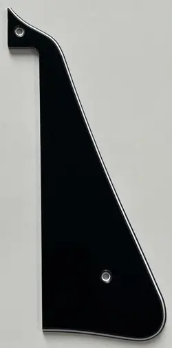 FOR FIT GIBSON LES PAUL LP 1978 3-PICKUPS PROJECT GUITAR PICKGUARD 3 PLY BLACK