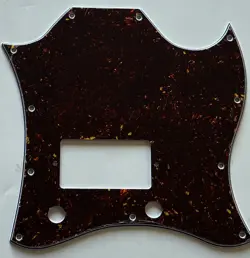 FOR FIT GIBSON SG STANDARD SINGLE HUMBUCKER GUITAR PICKGUARD BROWN TORTOISE