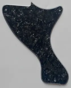 FOR FIT GIBSON LP JR. LES PAUL JUNIOR STYLE GUITAR PICKGUARD 4 PLY BLACK PEARL
