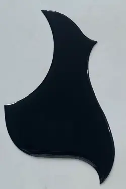 CRYSTAL SELF ADHENSIVE PICKGUARD FIT GIBSON L4A STYLE ACOUSTIC GUITAR BLACK