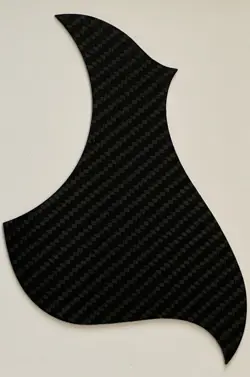 CARBON FIBER SELF ADHENSIVE ACOUSTIC GUITAR PICKGUARD FIT FOR GIBSON L4A STYLE