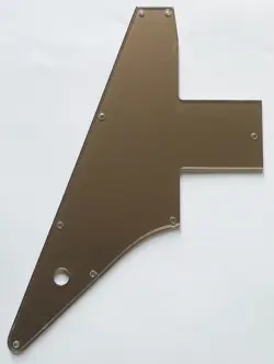 FOR FIT GIBSON 76 EXPLORER RE-ISSUE STYLE GUITAR PICKGUARD,1 PLY ACRYLIC GOLD