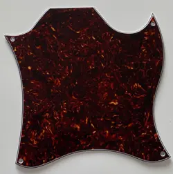 FOR FIT GIBSON SG STANDARD BLANK FULL FACE STYLE GUITAR PICKGUARD BROWN TORTOISE