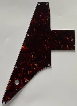 FOR FIT GIBSON 76 EXPLORER RE-ISSUE STYLE GUITAR PICKGUARD 4 PLY BROWN TORTOISE
